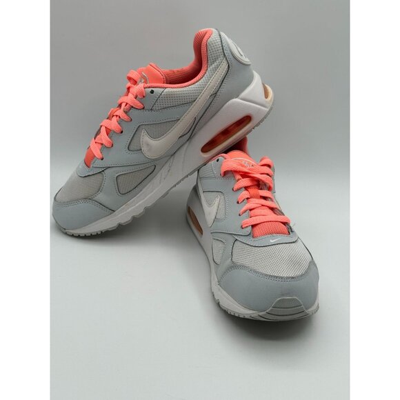 Nike Air Max Sneakers Gray & Coral size 7y - Picture 8 of 11
